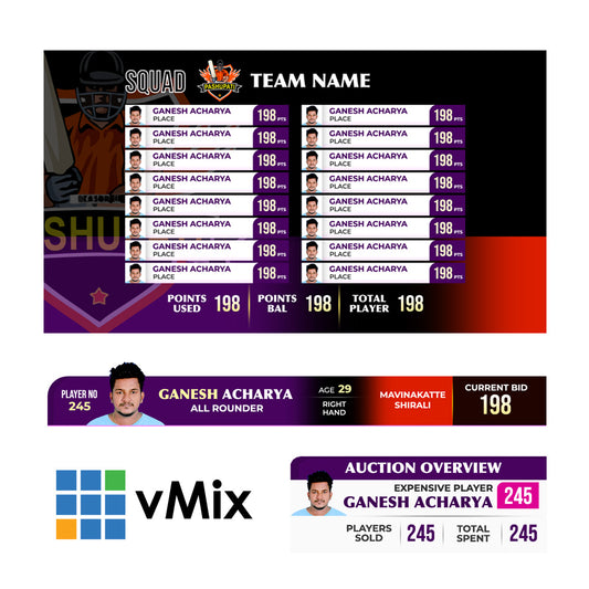 Player Auction Pack 1